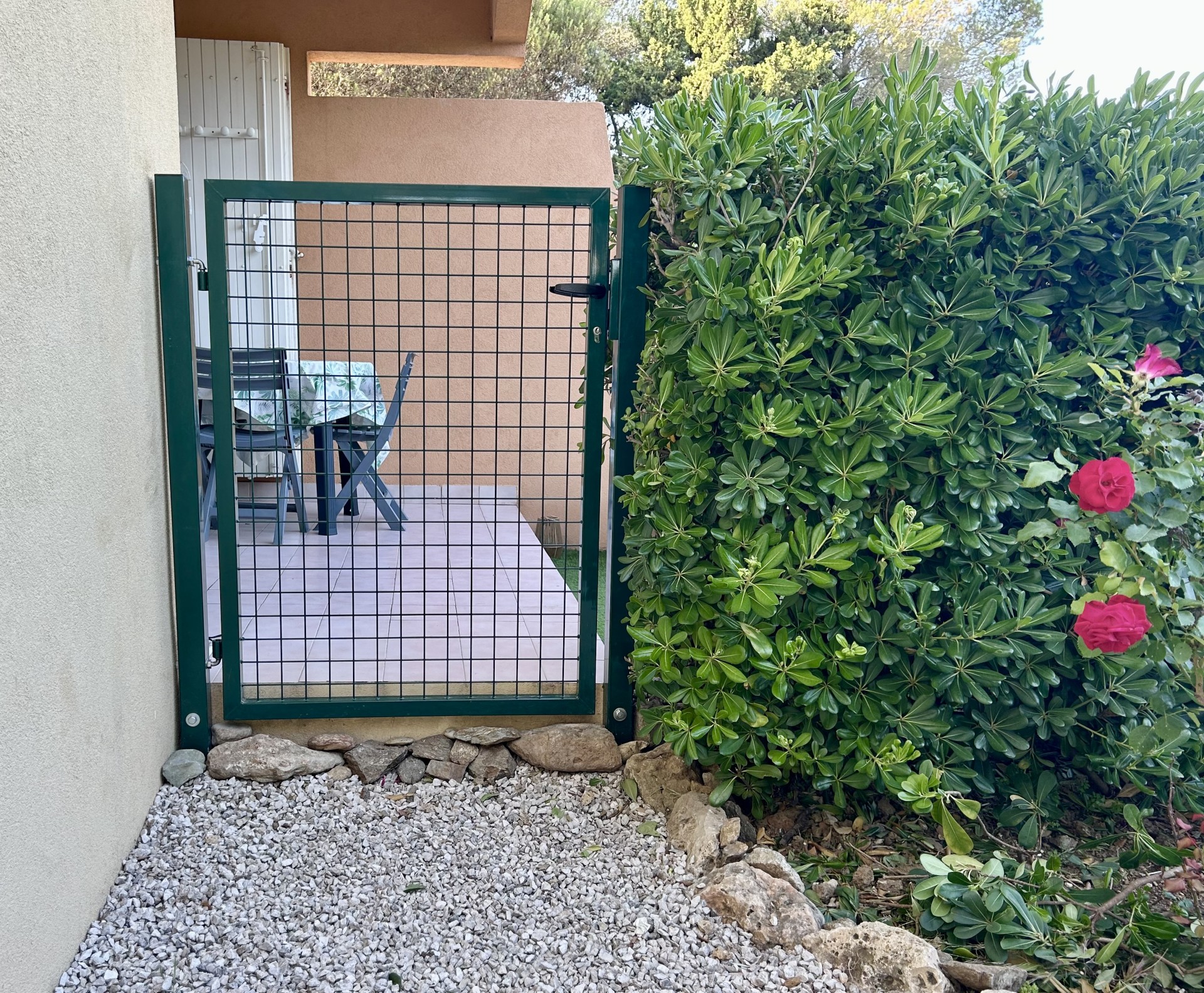Portillon jardin 